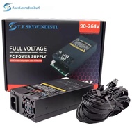 1PC 400W ATX แหล่งจ่ายไฟ Flex 110V 220V 80 Plus Gold 6Pin PCIe คงที่สายเชื่อมต่อแหล่งจ่ายไฟอุปกรณ์เส