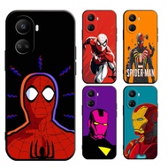 casing for huawei Y6 Y7 Y6S PRO Y7A Y6P Y9S Y9 Prime 2018 2019 Marvel Avengers Spiderman Ironman Case Black Soft Cover