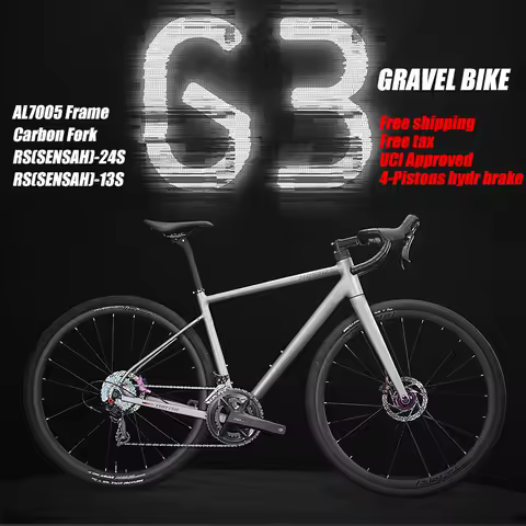 TWITTER 700C G3 Aluminum GRAVEL Bike SENSAH 24S 13S 4-Pistons Hydraulic Brake Gravel Bicycle Framese
