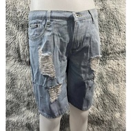 COD RRJ Men's shorts denim tattered short for mens