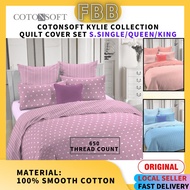 COTONSOFT 650TC KYLIE QUILT COVER /FITTED SET BEDSHEET SUPER SINGLE/QUEEN KING Jean Perry Bedsheet10