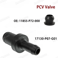 Car PCV Valve 17130-P07-G01 11855-P72-000 For Honda CR-X Civic Edix HR-V Partner Stream JDM D17A D17A2 LDA3 ZC D15B D15B2 D15Z1