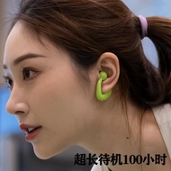 Ej3.17m Wireless 6.0 Bluetooth Headset 2024 Bone Conduction Headset Bluetooth Not In-Ear Hook Clip-On Bluetooth Headset
