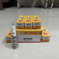 NGK SPARK PLUG BP8HS BP8 BP8 HS BP8-HS TRS118 GP125 GP100 TS100 100% ORIGINAL NGK PLUG NGK NITERRA O