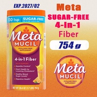MetaMucil fiber Powder Orange flavor sugar free Powder 662g ผงไฟเบอร์