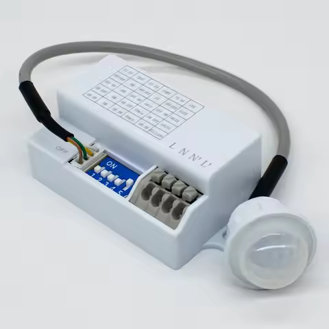 220V 110V Automatic Sensor Light Switch Pir Presence Sensor Lighting Timer Delay Adjust For Hallway 