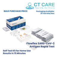 FlowFlex COVID-19 ART Antigen Rapid Test Kit Antigen Rapid Self Test (ART) Kit 25 Tests | ART Test Kits