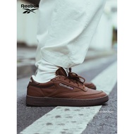 Reebok Reebok Official 23 Men Women Club C 85 Vintage Retro Dirty Shoes Casual White Shoes