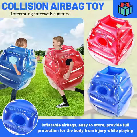 Inflatable Sumo Ball Durable PVC Bumper Ball Outdoor Fun Collision Ball Blow Up Body Bubble Ball Spo