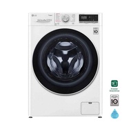 LG FV1408S4W 8KG FRONT LOAD WASHER BLUE WHITE 4 TICKS W600xD560xH850MM 2 YEARS WARRANTY BY LG