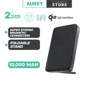 Powerbank Pengecas Tanpa Wayar Magnetik Aukey PB-MS06 MagFusion 10000mAh 30W Qi2