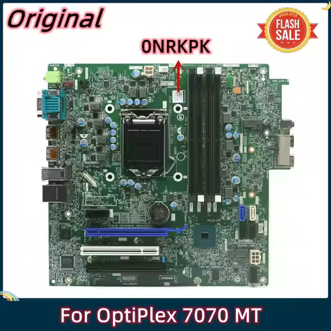 LSC Original For Dell Optiplex 7070 MT Tower Desktop Motherboard 0NRKPK NRKPK 17509-3 5CGW7 Fast Shi