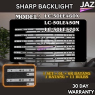 LC-50LE460X / LC-50LE570X SHARP 50 INCH LED TV BACKLIGHT ( LAMPU TV ) 50LE460X 50LE450M 50LE570X 50L