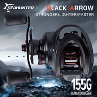 [OFFICIAL]SEASIR x SEAHUNTER BLACK ARROW Reel BC Baitcasting Fishing Reel, Drag Clicker, 6+1 BB Ball