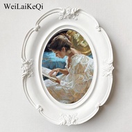 [WeiLaiKeQi] Vintage Photo Frames Resin Tabletop Wall Hanging Wall & Table Top Frames Photo Holder f