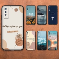 Soft Phone Case For Samsung Galaxy A51 A52 A52S A53 A54 A71 A72 A73 A41 A42 5H4P Bible Verse TPU Cov