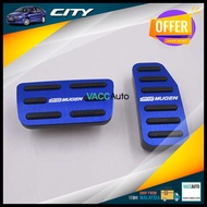 Honda City GM2 GM3 Auto Pedal Non-Slip Pedal Brake Foot Treadle Pad Cover Kit For City TMO (2008-201