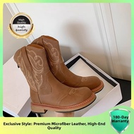 YOUMAIXUAN | Retro Cowgirl Ankle Boots
