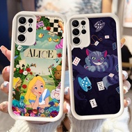 NB-2 Alice Wonderland Shockproof Casing for Samsung A55 A54 M15 S25 S24 S21 FE Ultra