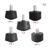 NEX Universal Antislip 3 8 or 1 4 Inches Tripods Monopod Rubber Foot Spikes for Gitzo Tripods Monopo