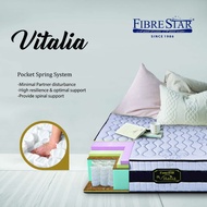 Fibre Star 12" Pocket Spring Mattress - Vitalia