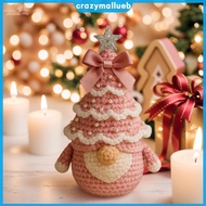 DIY Crochet Christmas Tree Gnome Kit DIY Crochet Knitting Material Kit Crochet Starter Kit DIY Craft