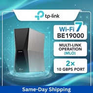 TP-Link Archer BE805 WiFi 7 BE19000 Tri-Band Dual 10G Ports Router with EasyMesh HomeShield