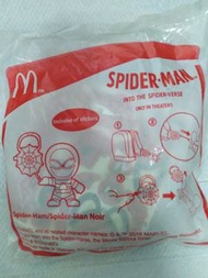 麥當勞 Spiderman玩具 Into the Spider Verse