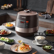 6 Liter Electric Pressure Cooker Double Gallbladder Pressure Pot Intelligent Multifunctional Rice Cooker Instant Pot Multicooker qu7095