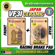 SYM VF3i 185 TOBAKI Brake Pad Racing (Front / Rear) 100% Original