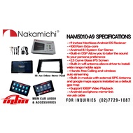 Nakamichi NAM5010-A9 9" Andriod 8.1 System Car Stereo for Toyota Hiace Deluxe