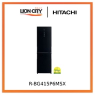 Hitachi RBG415P6MSX-GBK / XGR Bottom Freezer 2 Door 330L Refrigerator