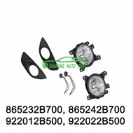 1 Set Front Fog Lights Fog Lamps Protective Covers Belt Conector OEM 922022B500 922012B500 FOR HHyun