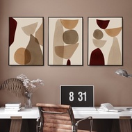 【聯畫優惠組合】現代大地色幾何掛畫/客廳掛畫/