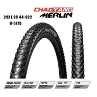 CHAOYANG MERLIN 29X1.95 44-622 H-5175 SUPER LIGHT TUBELESS MTB TIRE/ TAYAR MTB BLACK