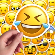 102张Emoji表情包贴纸创意卡通趣味装饰手机壳手稿本冰箱防水贴纸102 Emoji Expression Pack Stickersyonggansheshe.my20260116