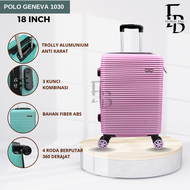Koper 18 inch Polo Lock Ukuran kabin β koper polo - koper promo - koper kecil β koper anak - Tas Tra