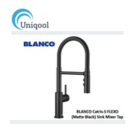 BLANCO CATRIS-S FLEXO (Black) Sink Mixer Tap With Pull Down Spray