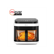 Mayer 5.5L Digital Glass Air Fryer MMGAF539D-WE (White)