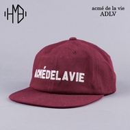 ADLV Acme De La Vie Logo Stitch Embroidery Snapback Wine