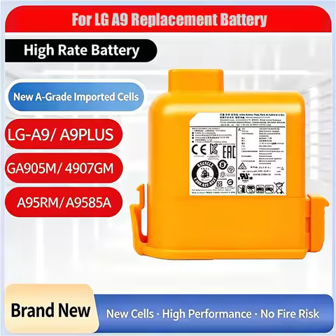 NEW for LG CordZero A9/A9 Plus vacuum cleaner battery , original universal for home LG vacuum cleane