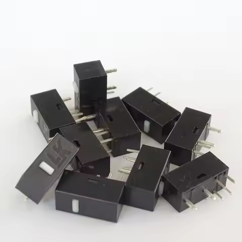 Original LK Strike Light Mouse Momentary Push Button Micro Limit Switch 6 Pins 50 Million for A4tech