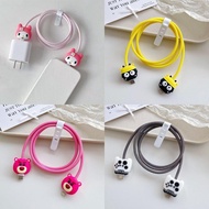 Cute Losto Charger Protector Set Charger Case Cable Protector for iPhone 18W/20W 25w