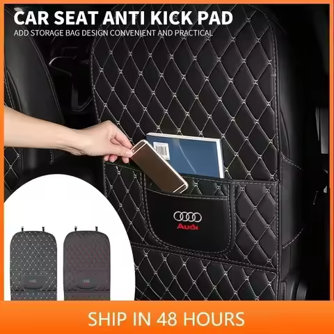Car Back Seat Anti-Dirty Pad Auto Goods Accessories for Audi A3 A4 B8 8P B9 8V B6 A5 B7 A1 A6 C6 Q3 