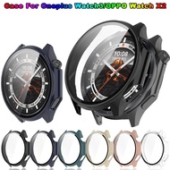 OPPO WatchX WatchX2 OnePlus Watch2 Watch3 Luxury Hard PC Tempered Glass Watch Case For OPPO Watch X 