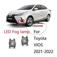 Front Bumper Fog Light Lamp foglight foglamp LED For toyota vios 2021 2022 ORIGNAL QUALITY