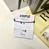 Couple Bracelets Pair of 2 (Pcs) - Bracelets - Love magnetic pendant Bracelets