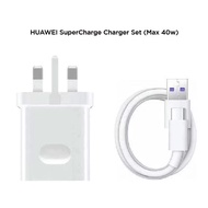 SUPERFAST CHARGING (40W) HUAWEI SUPER FAST CHARGING CHARGER SET/MateBook Laptop 65W Dual USB-C