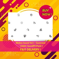 Motion Sound VOL 1 -  Gumroad (Music / Sound Effect Pack )