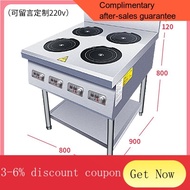 YQ58 High-Power Commercial Induction Cooker Four-Eye Induction Cooker Six-Head Multi-Plate Induction Cooker Multi-Head4E
